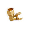 5/8 in. Compression X 5/8 in. D Compression Yellow Brass 90 Degree Elbow (Pack of 5)