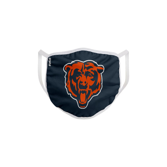 FOCO Household Multi-Purpose Chicago Bears Face Mask Multicolored 1 pk