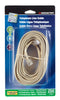 Monster Just Hook It Up 25 ft. L Ivory Telephone Line Cord