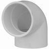 Charlotte Pipe Schedule 40 3/4 in. Slip x 3/4 in. Dia. Slip PVC Elbow (Pack of 25)