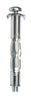 Hillman 1/4 in. D X 1/4 in. Long in. L Metal Pan Head Hollow Wall Anchors 50 pk