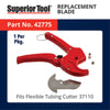 Superior Tool Pipe Cutter Replacement Blade Silver