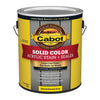 Cabot Solid 1844 Driftwood Gray Water-Based Acrylic Deck Stain 1 gal. (Pack of 4)