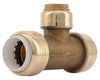 SharkBite Push to Connect 1/2 in. IPS X 1/2 in. D IPS Brass Slip Tee