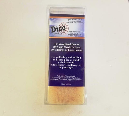 Dico Products Dico 10 in. Polishing Bonnet 1 each