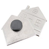 Magnet Source .156 in. L X .97 in. W Black Disc Magnets 0.8 lb. pull 6 pc