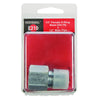 Apache Steel 1/2 in. D X 1/2 in. D Hydraulic Adapter 1 pk