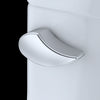 TOTO® Carolina® II One-Piece Elongated 1.28 GPF Universal Height Toilet with CEFIONTECT and SS124 SoftClose Seat, WASHLET+ Ready, Cotton White - MS644124CEFG#01