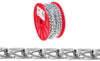 Campbell No. 35 in. Single Jack Carbon Steel Sash Chain 3/64 in. D X 100 ft. L