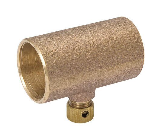 Nibco 3/4 in. FPT X 3/4 in. D FPT Cast Bronze Drain Coupling 1 pk