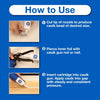 GE Window & Door White Silicone 1 Window and Door Caulk Sealant 10.1 oz (Pack of 12) - Open Box
