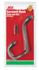 National Hardware 3.3 in. L Oil Rubbed Bronze Black Zinc Hook 75 lb. cap. 1 pk