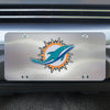 NFL - Miami Dolphins 3D Stainless Steel License Plate