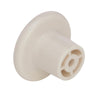 Amerock Allison Round Cabinet Knob 1-1/4 in. Dia. 13/16 in. White 1 pk (Pack of 25)
