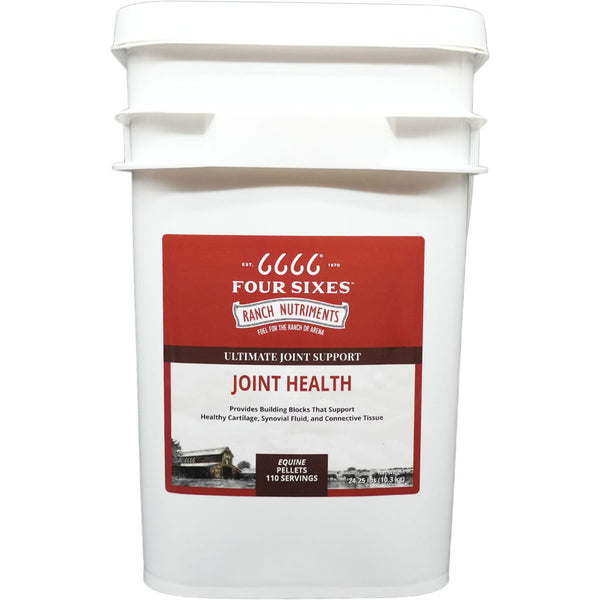 6666 Joint Health Equine Pellets Joint Support Supplement 24.25 lb 110 Servings