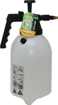 Centurion Pump Sprayer 0.5 Gallon Handheld Sprayer with Adjustable Brass Nozzle Chemical Resistant Tank - Deal of The Week