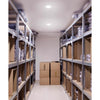 ETI 1.33 in. H X 4.72 in. W X 4.72 in. L White Ceiling Light