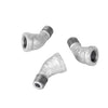 STZ Industries 1/4 in. FIP each X 1/4 in. D MIP Galvanized Malleable Iron 45 degree Street Elbow