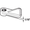 Prime-Line Gray Plastic Screen Clip For 1/16 inch 100 pk