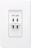 Lutron Skylark 1.5 amps Single Pole Slide Fan Control White 1 pk