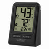 La Crosse Technology Black Plastic 140 Deg. F Wireless Thermometer 2.64 L x 1.38 W in.