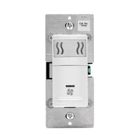 Leviton Decora 5 amps Single Pole Single Pole Humidity Sensor/Fan Control White 1 pk