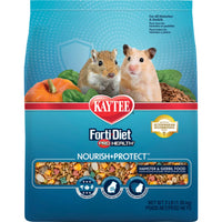 Kaytee Forti-Diet Pro Health Nourish & Protect Hamster and Gerbil Food Assorted Blend 3 lb
