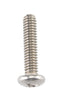 Hillman No. 8-32 X 3/4 in. L Phillips Pan Head Stainless Steel Machine Screws 100 pk