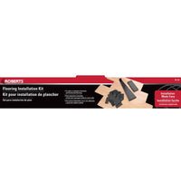 Roberts 3 in. H X 4 in. W X 13 in. L Plastic/Steel Flooring Installation Kit 30 pc - Open Box