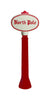 Union Products Blow Mold LED North Pole Sign 45 in. - Open Box