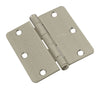 National Hardware 3 in. L Satin Nickel Door Hinge 1 pk - Open Box
