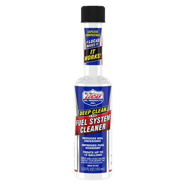 Tratamiento de limpieza profunda para combustible de gasolina Lucas Oil Products de 5.25 oz