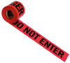 Irwin Strait-Line Black/Red Flagging Tape Polyvinyl 1 pk