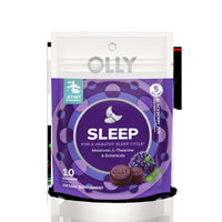 Olly Purple Blackberry Zen Sleep Gummie 10 pc (Pack of 24)