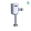 TOTO® ECOPOWER® Touchless 1.28 GPF High-Efficiency Toilet Flushometer Valve for back spud with 12 Inch Vacuum Breaker Set, Polished Chrome - TET1LB32#CP
