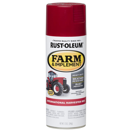 Rust-Oleum Specialty Indoor and Outdoor Gloss International Harvester Red Farm & Implement 12 oz (Pack of 6)