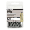 HILLMAN Fas-N-Tite No. 8 Ga. X 3 in. L Gray Phillips Bugle Head Deck Screws 50 pk