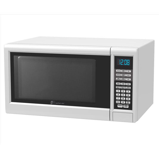Perfect Aire White 1000W 1.3 cu. ft. Capacity Microwave 11.14 H x 20.33 W x 15.33 D in.
