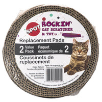 Spot Cardboard Brown Cat Scratcher 2 pk (Pack of 3)