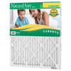 AAF Flanders NaturalAire 18 in. W x 20 in. H x 1 in. D Pleated 8 MERV Pleated Air Filter (Pack of 12)