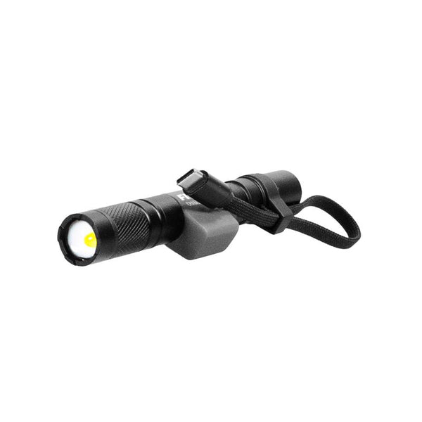 Police Security 400 lm Black/Gray LED Rechargeable Flashlight (Pack of 6)