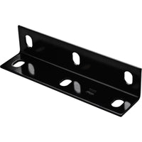 National Hardware 2.1 in. H x 9 in. W x 0.125 in. D Black Carbon Steel Wide Corner Brace 1 pk - Deal of The Week