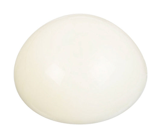 National Hardware Plastic Almond Soft Round Door Stop Mounts to wall