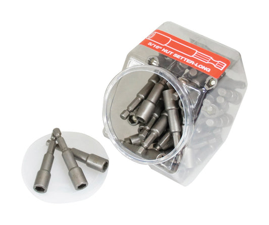 Best Way Tools 5/16 in. X 2-9/16 in. L Steel Magnetic Nut Setter 1 pk