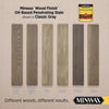 Minwax Wood Finish Semi-Transparent Classic Gray Oil-Based Oil Wood Stain 0.5 pt.
