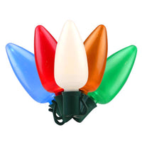 Celebrations Platinum LED C9 Multicolored 25 ct String Christmas Lights 25 ft. - Deal of The Week