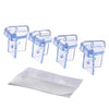 Dreambaby Clear Plastic Corner Cushions 4 pk