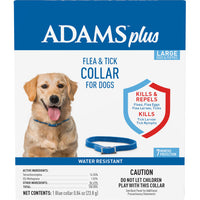 Adams Plus Flea & Tick Collar For Large Dogs