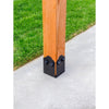POST BASE OA GLV 7.25X6" (Pack of 6)