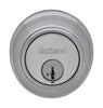 Kwikset SmartKey Satin Chrome Metal Deadbolt